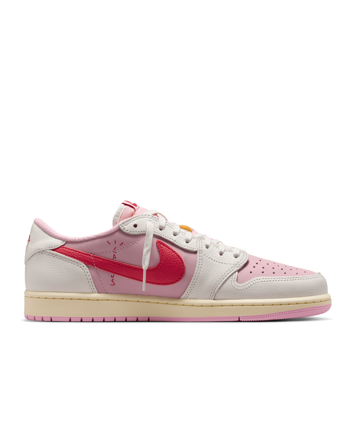 Jordan Air Jordan 1 Low OG x Travis Scott Tropical Pink Sneaker