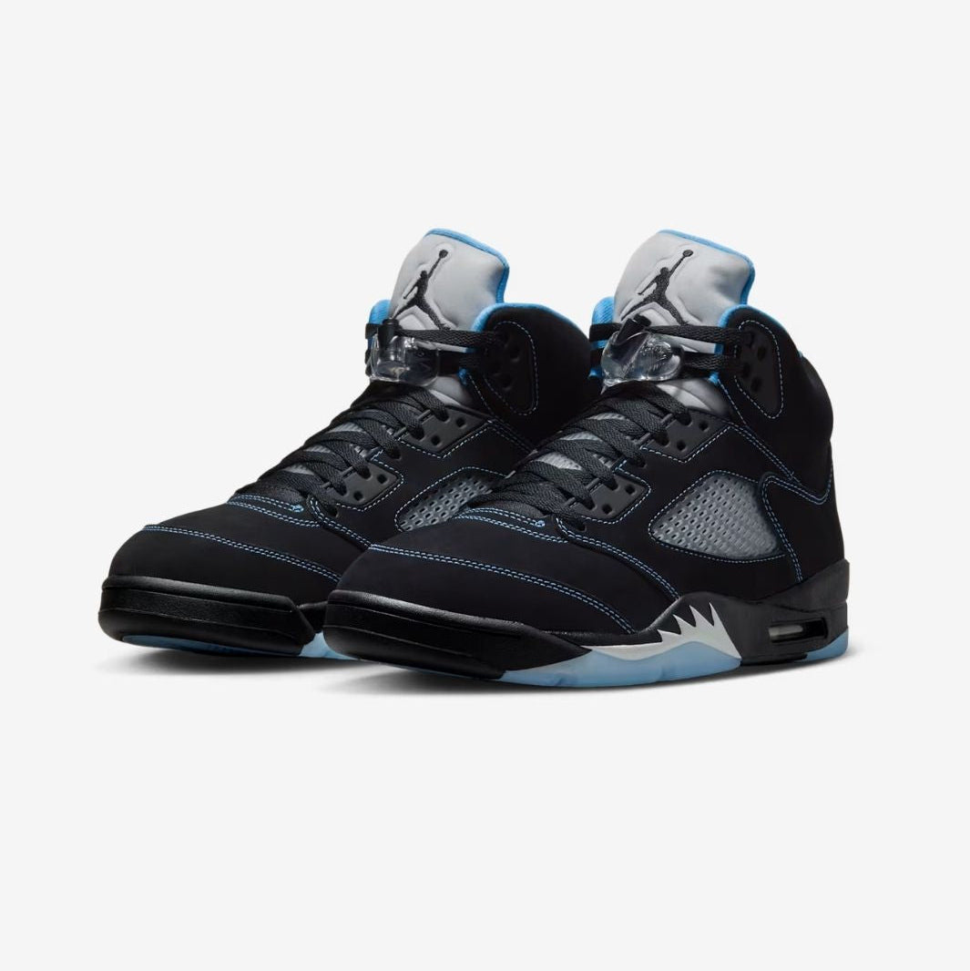 Air Jordan 5 Retro Black University Blue 2
