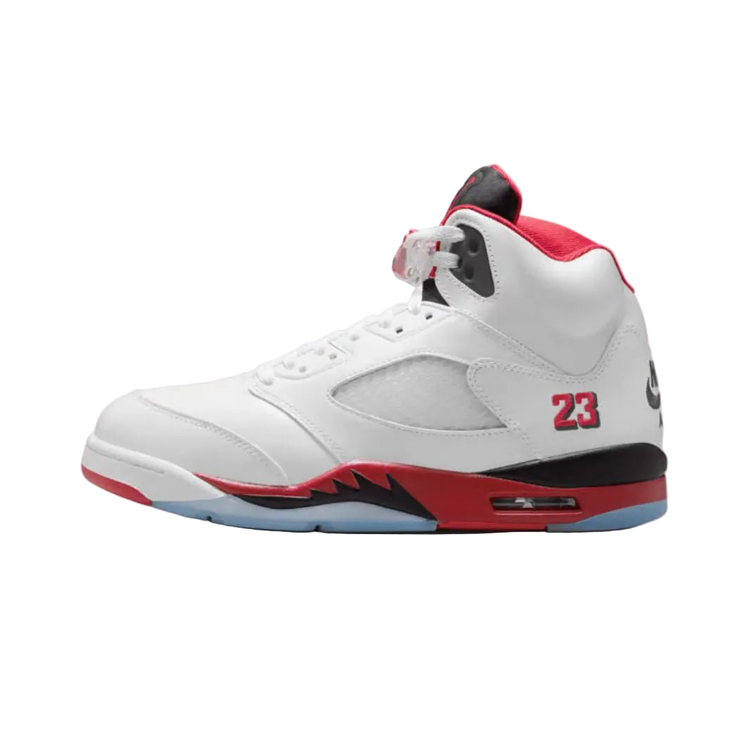 Air Jordan 5 Retro OG Fire Red Black Tongue 1