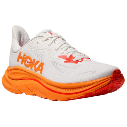 HOKA Clifton 10 White-Orange Sneaker