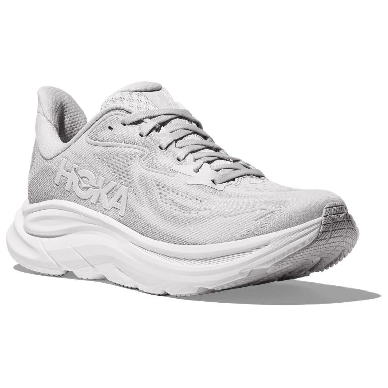 HOKA Clifton 10 White-Grey Sneaker