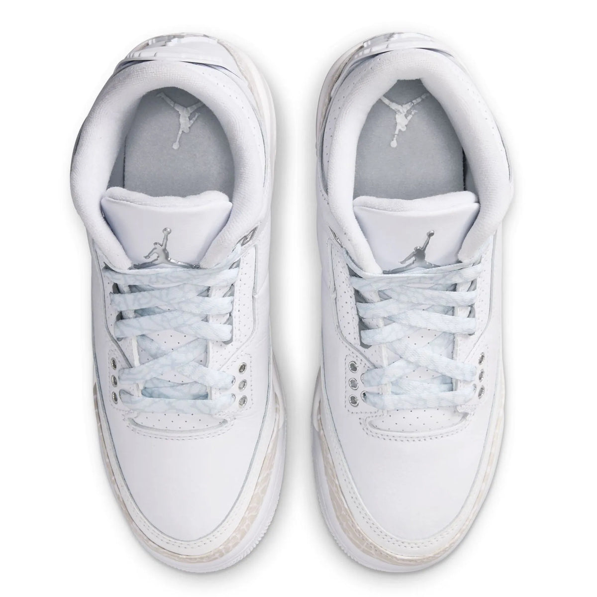 Jordan 3 Retro Pure White Triple White