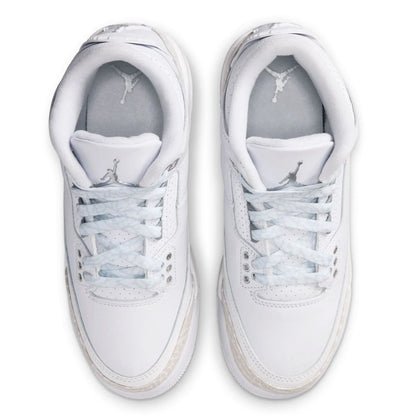 Jordan 3 Retro Pure White Triple White