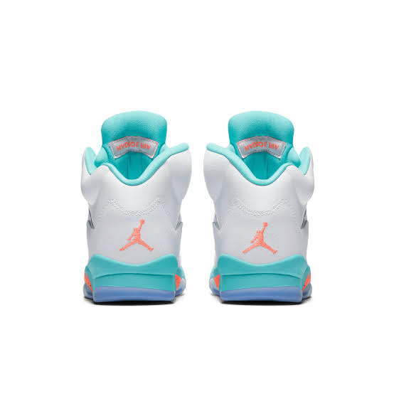 Jordan 5 Retro Light Aqua 2018 GS Sneaker