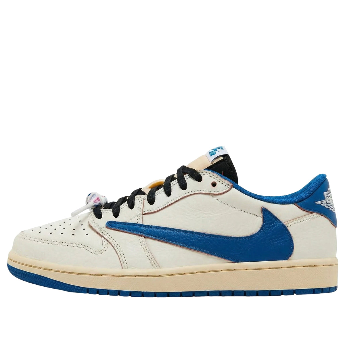 Jordan 1 Retro Low OG SP x Travis Scott x Fragment Sail Military Blue