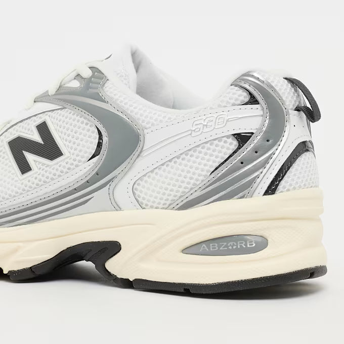 New Balance 530 White/Silver Sneaker