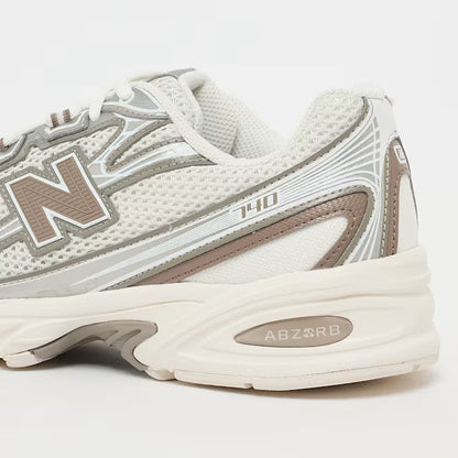 New Balance 740 Silver Beige White Sneaker