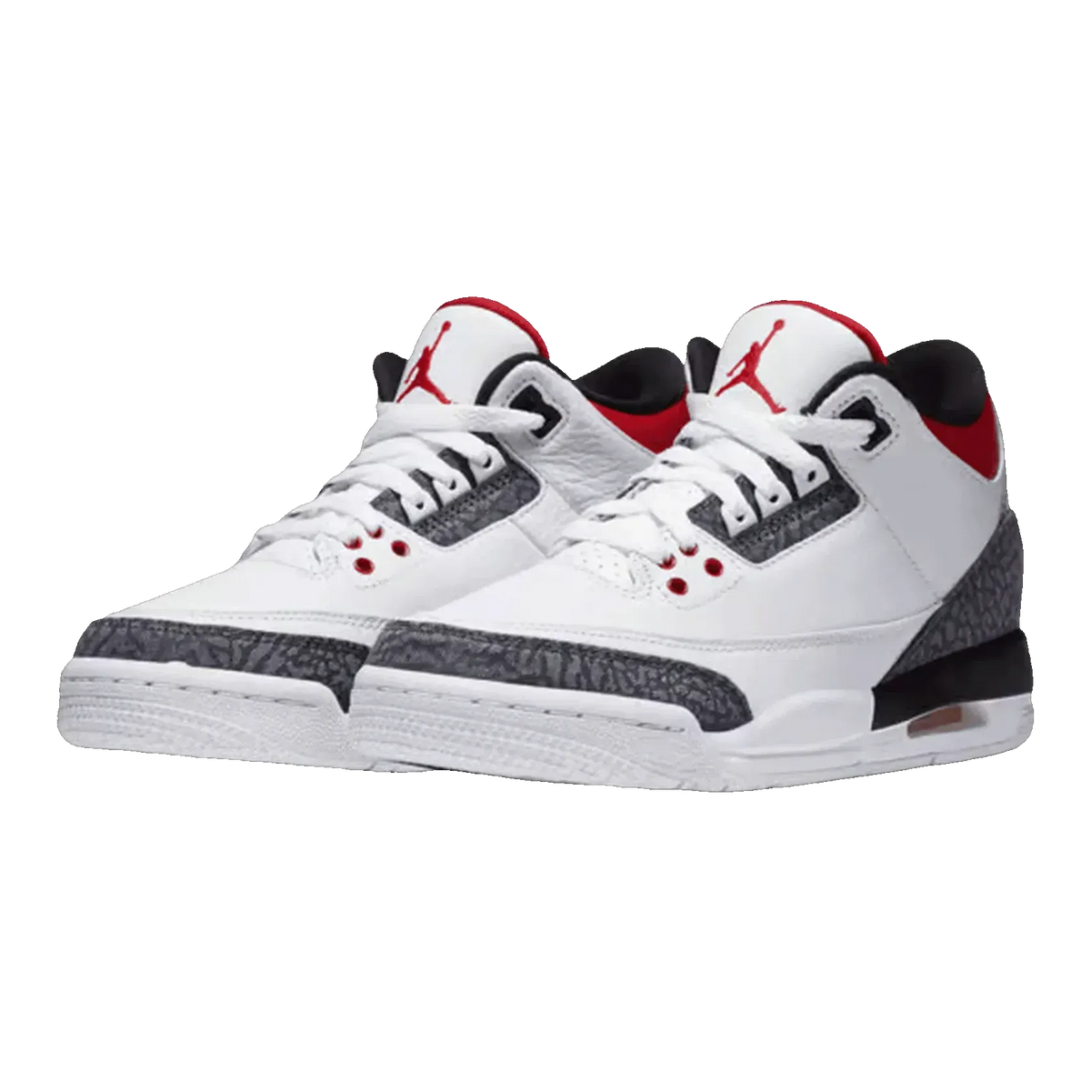 Jordan 3 Retro Fire Red Denim (GS)