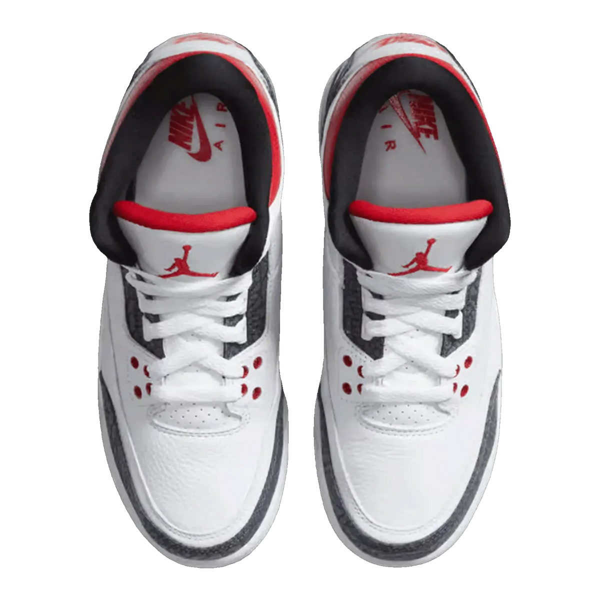 Jordan 3 Retro Fire Red Denim (GS)