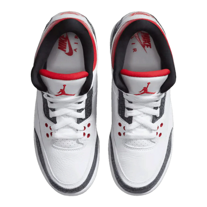 Jordan 3 Retro Fire Red Denim (GS)