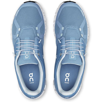 On Cloud 6 Chambray White Sneaker