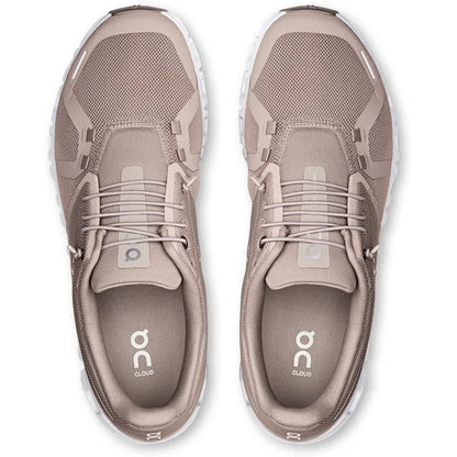 On Cloud 6 Fog White Sneaker