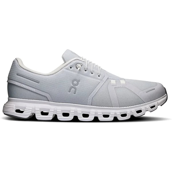 On Cloud 6 Glacier White Sneaker