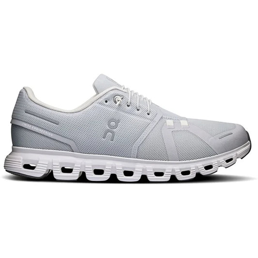 On Cloud 6 Glacier White Sneaker