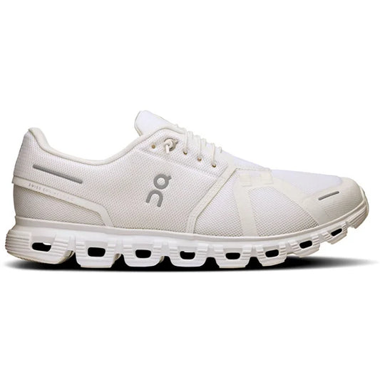 On Cloud 6 White Sneaker